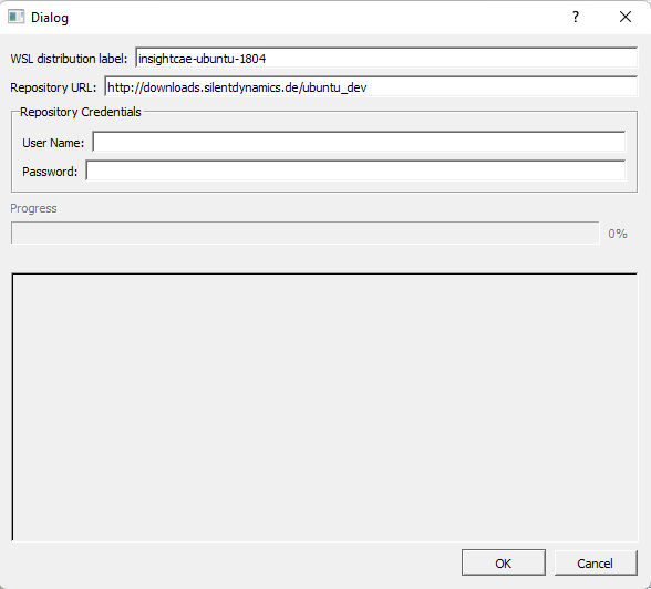 Create WSL backend form
